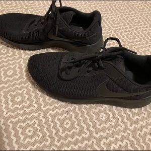 Nike black shoes